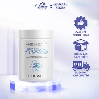 Antioxidant liposomal glutathione code age viên uống giúp làm trắng và sáng da 60 viên
