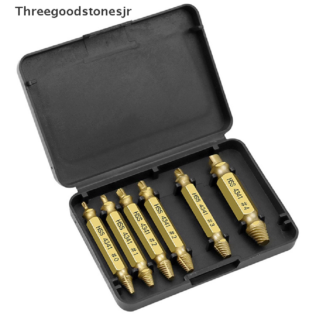 Set 6 Mũi Khoan Tháo Gỡ Ốc Vít Bị Hỏng