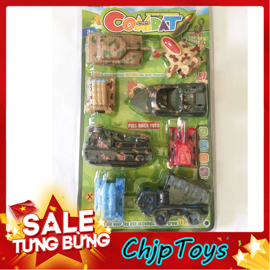 ĐỒ CHƠI TRẺ EM - VỈ XE QUÂN SỰ - VỈ XE TĂNG CHIẾN ĐÂU