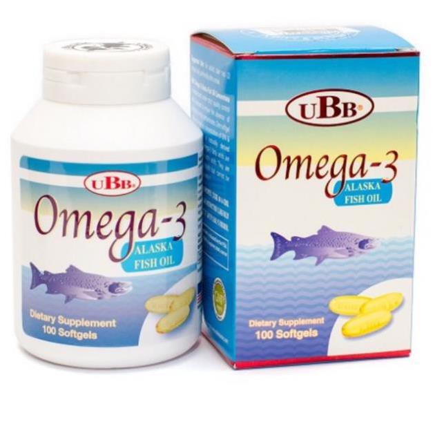 OMEGA 3 UBB ( hộp 100 viên)-Amipharma