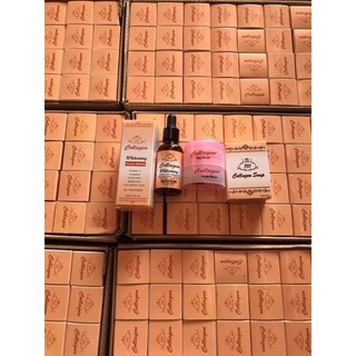 Combo serum+kem xóa nám collagen plus vit e