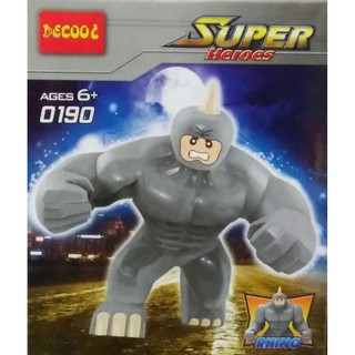 Mô hình lắp ráp Non Lego Hero Rhino 0190
