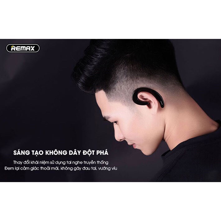 Tai nghe Bluetooth dẹt siêu mỏng Remax RB - T20 - Bảo Hành 12 Tháng Giá rẻ nhất shopee 2020