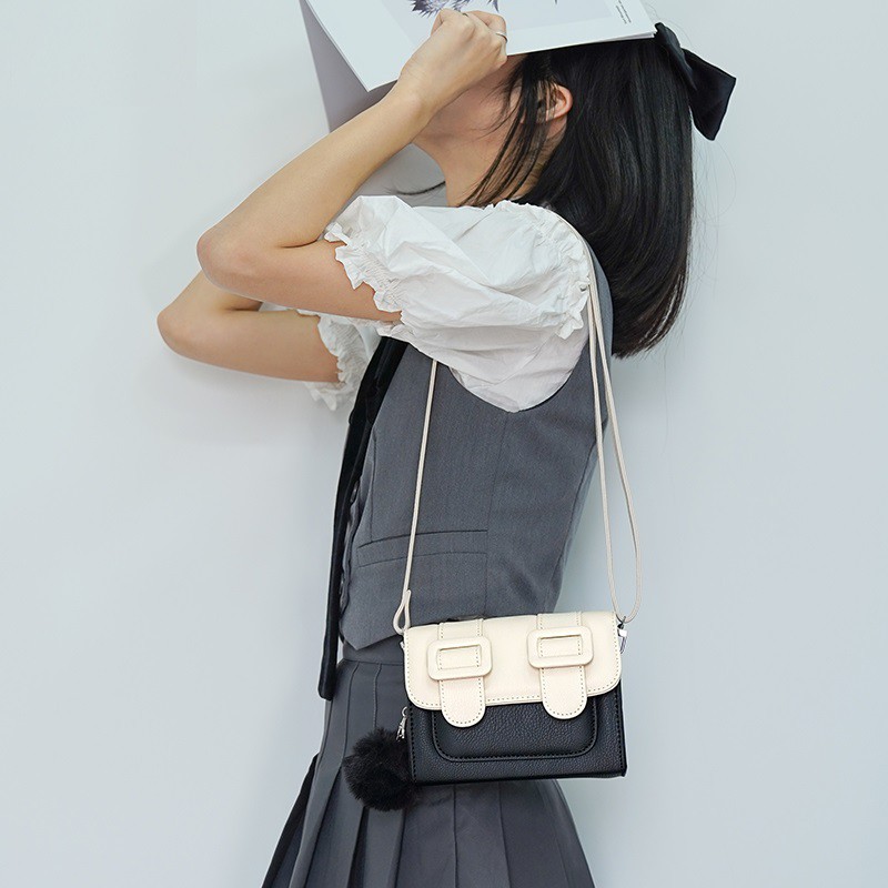 Túi xách nữ, Túi đeo chéo nữ T06 size mini da cao cấp thời trang công sở Hàn Quốc đẹp giá rẻ
