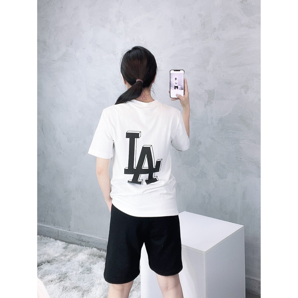 (HÀNG XUẤT XỊN) Áo trắng đơn giản logo thêu 1808 BOSTON TEE WHITE  Made in Cambodia full tag code  Size XS S M L