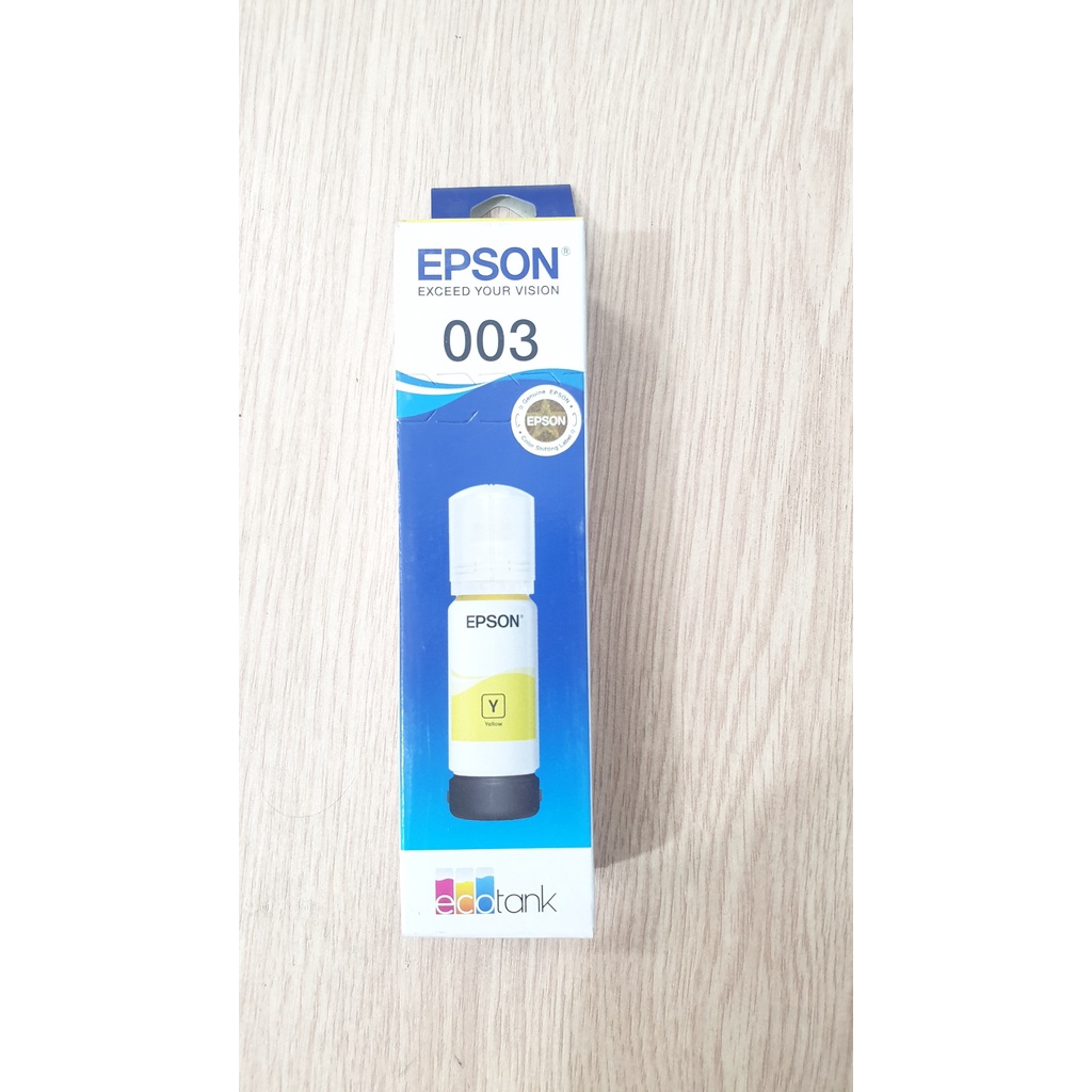 Mực in 003 chính hãng - chai 70ml - Mực in phun epson dùng máy in epson L1110 / L3100 / L3101 / L3110 / L3115 ...