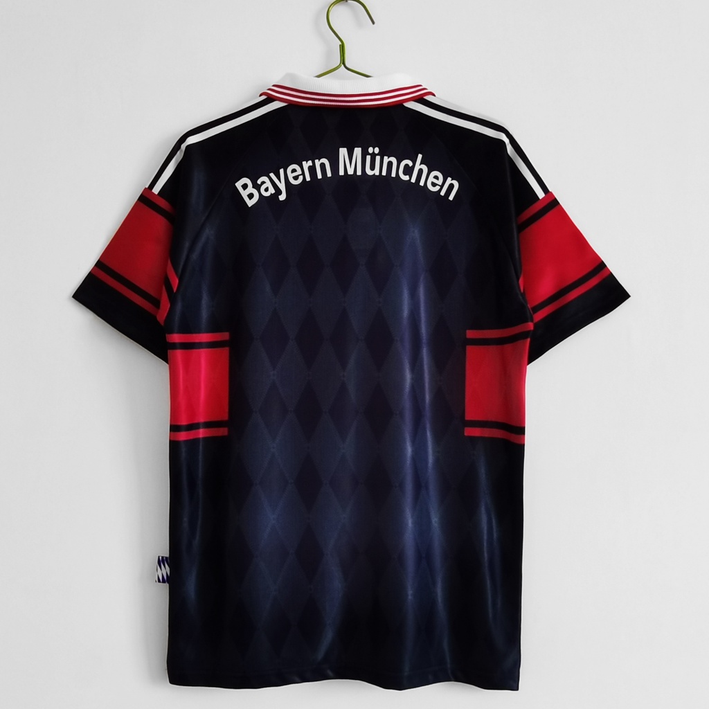 Áo Bóng Đá Đội Tuyển Bayern 97-99 Phong Cách Retro