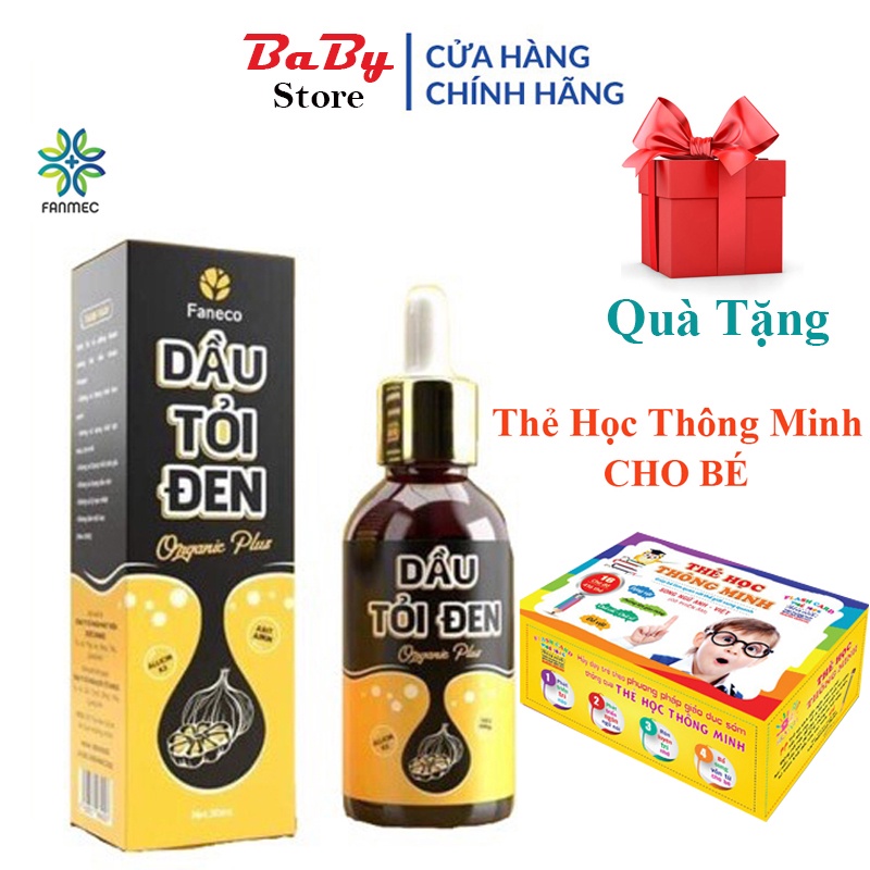 DẦU TỎI ĐEN ORGANIC ( Hỗ trợ điều trị Dứt Điểm Ho, Sổ Mũi, Cảm Cúm, Cảm Lạnh, Khò Khè Khó Thở, tăng sức đề kháng cho bé)