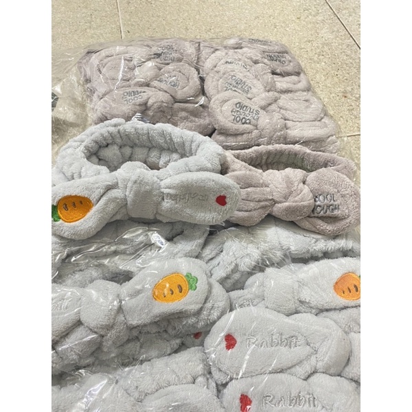 Băng đô bờm tóc - băng đô cài tóc rửa mặt có giãn