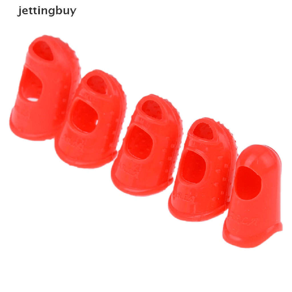 Bộ 5 miếng bọc ngón tay JETTING bằng silicone giúp bảo vệ ngón tay khi chơi guitar