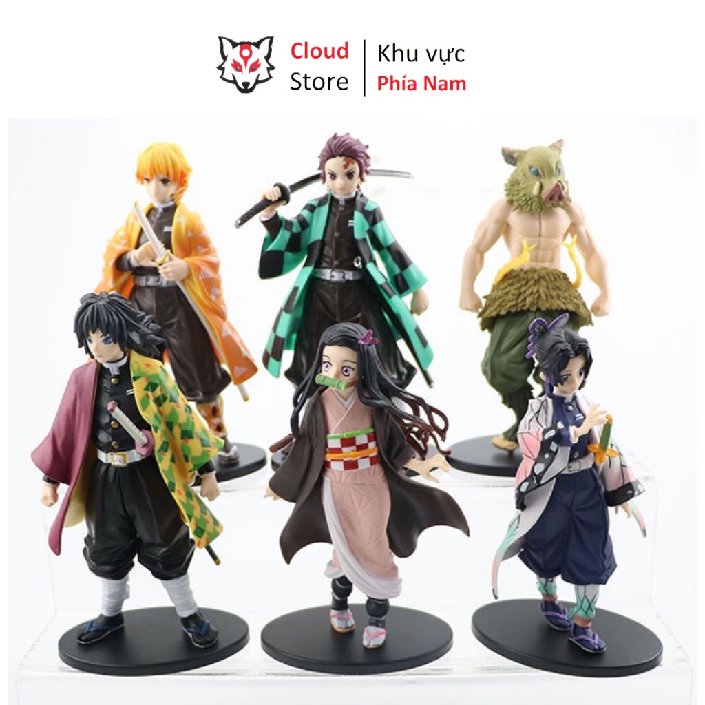 Mô hình anime thanh gươm diệt quỷ CLOUD STORE, đồ chơi mo hinh, figure anime Kimetsu no yaiba chính hãng