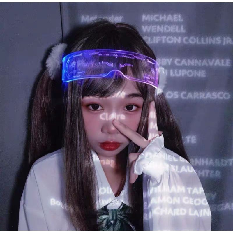 🕶 MẮT KÍNH ĐÈN LED 3D HÀNG LOẠI 1 & QUẠT ĐÈN LED - HOT TIK TOK COOL NGẦU