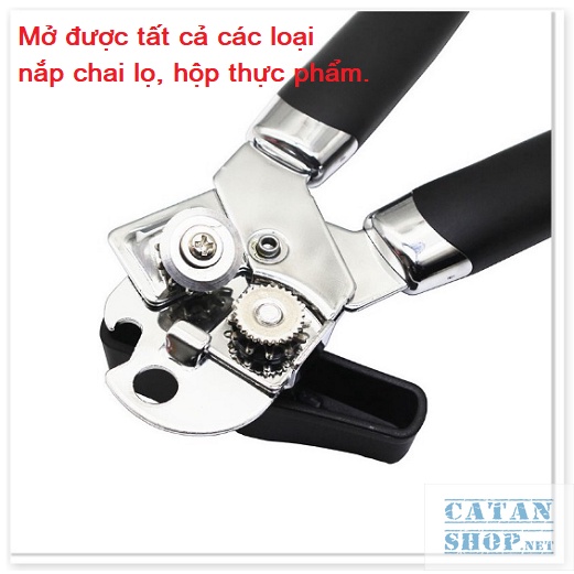 Đồ khui tiện lợi 💓FREESHIP💓 Dụng cụ mở nắp chai, Khui hộp đa năng bằng thép không gỉ OTH007