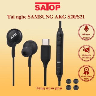 Tai nghe nhét tai Samsung AKG Type-C Tai nghe gaming Note 10|10Plus|S20 Plus|S20 Ultra|S21|S22 có micro chơi game SATOP