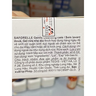Gel rửa phụ khoa Saforelle