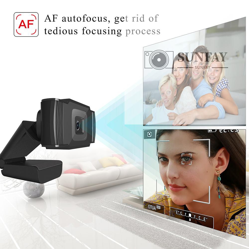Webcam Hxsj S70 Hd 5 Megapixel Hỗ Trợ 720p 1080 | BigBuy360 - bigbuy360.vn