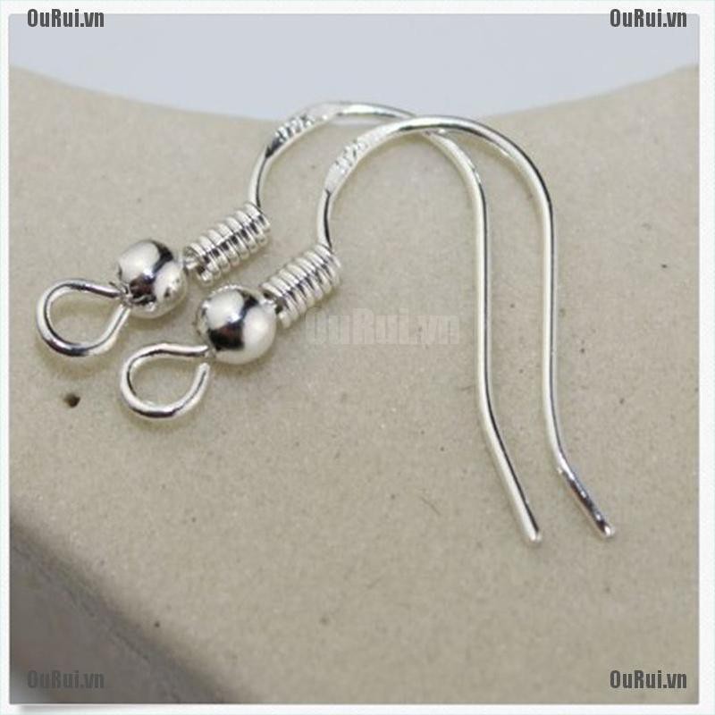 Bộ 100 Móc Mạ Bạc 925 Chất Lượng Cao