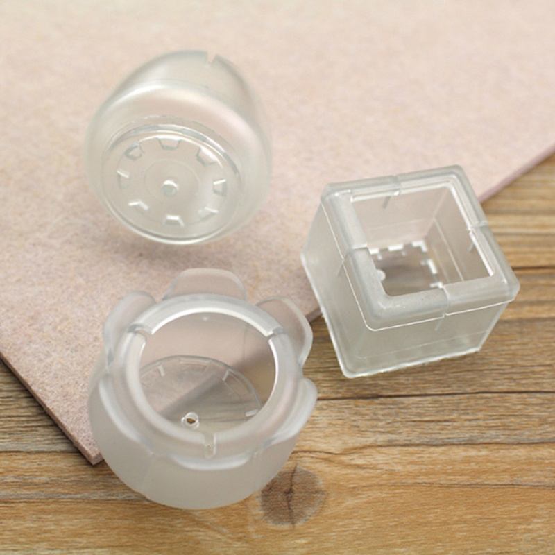 Bộ 12 Miếng Silicone Bọc Chân Bàn Ghế Chống Trượt Tiện Lợi