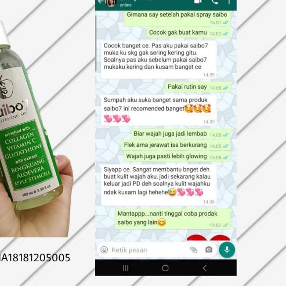 Bình Xịt Làm Trắng Sabo7 Dung Tích 80Ml Tiện Dụng ⅍ | BigBuy360 - bigbuy360.vn