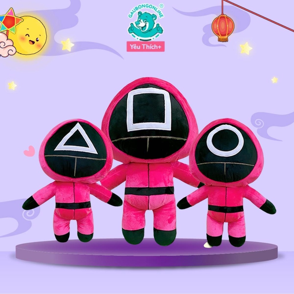 Gấu Bông Trò Chơi Con Mực Squid Game Cao Cấp Gấu Bông Online