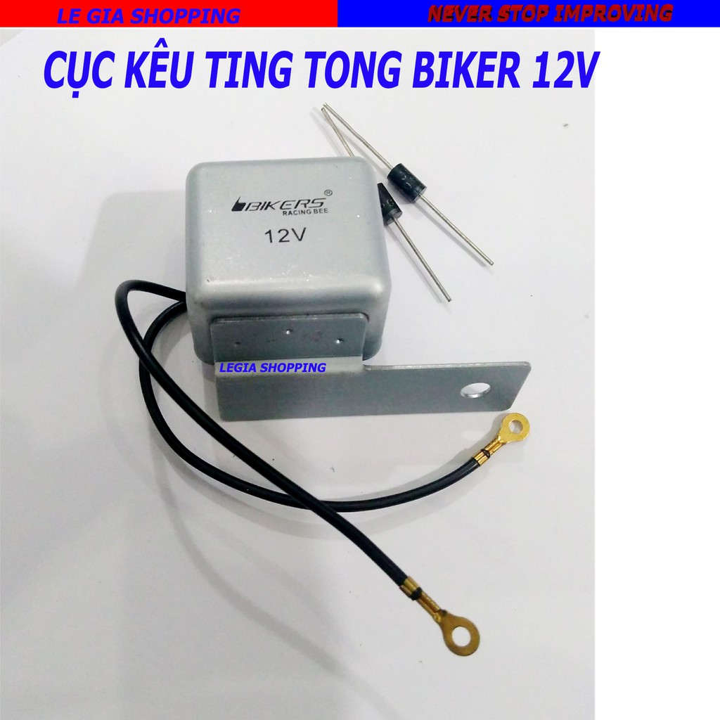 CỤC KÊU XI NHAN TING TONG HIỆU BIKER - TẶNG 2 DIODE