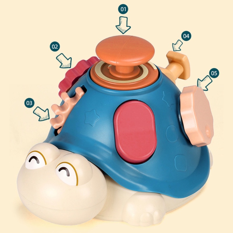 Đồ Chơi Bảng Xoay Động Cơ Montessori 3 4 Cho Bé