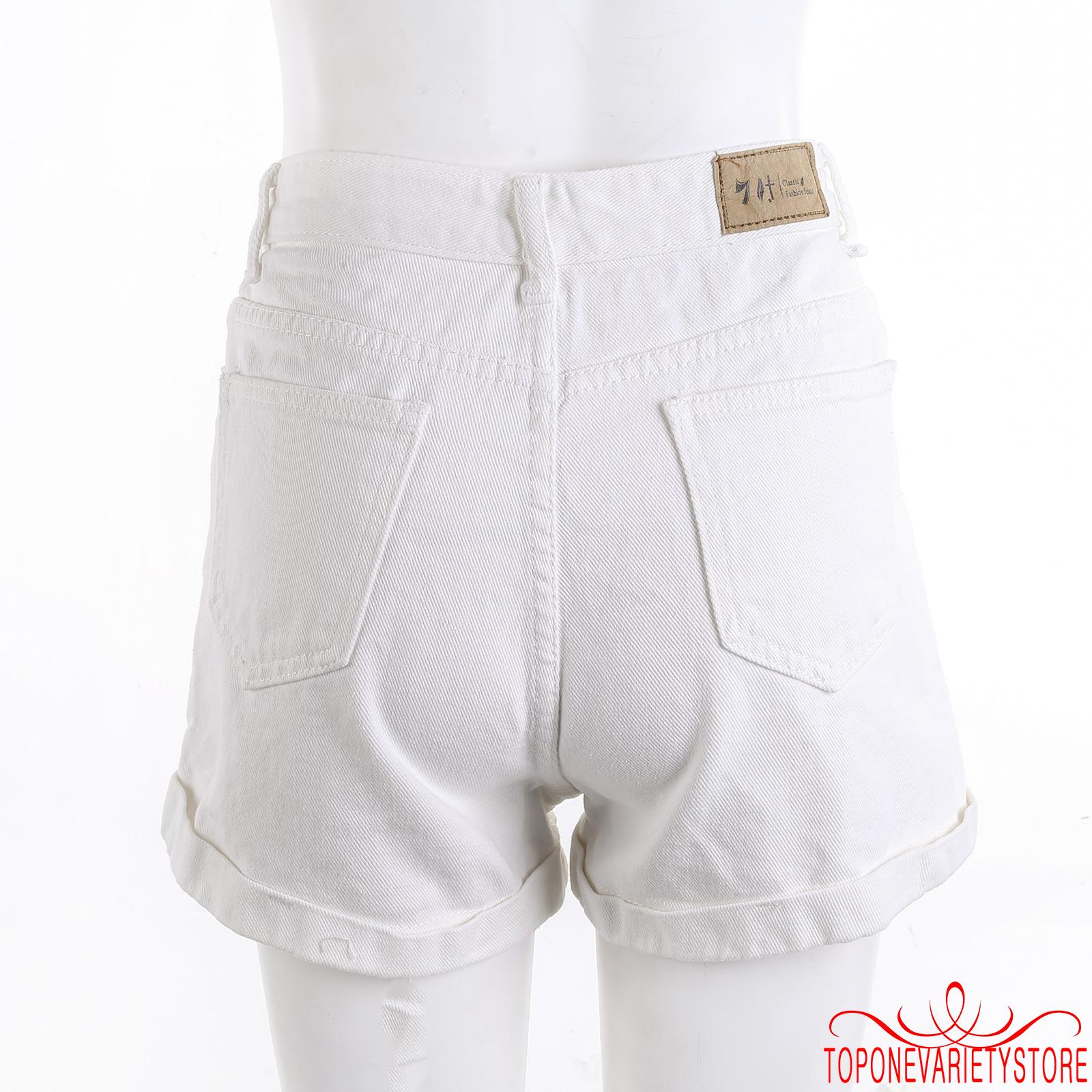 Quần Short Nữ Jeans Denim Lưng Cao Thời Trang Hàn | BigBuy360 - bigbuy360.vn