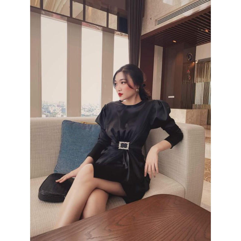 Đầm dự tiệc chéo tà Ai Cập