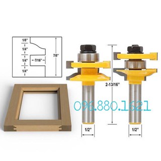 Bộ mũi soi đánh tủ bếp gỗ cốt 12.7mm