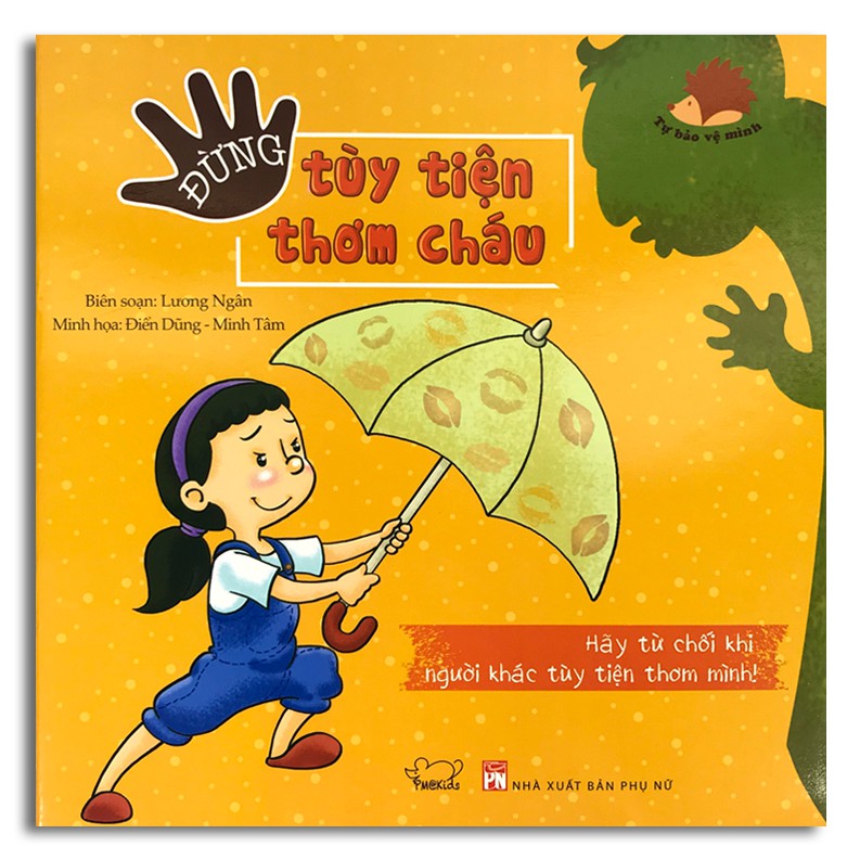 Sách - Tự Bảo Vệ Mình - Đừng Tùy Tiện Thơm Cháu | BigBuy360 - bigbuy360.vn
