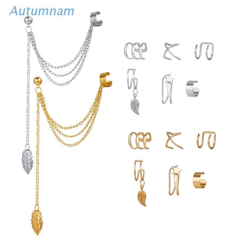 Set 7 Khuyên Tai Cá Tính Sành Điệu Cho Nữ