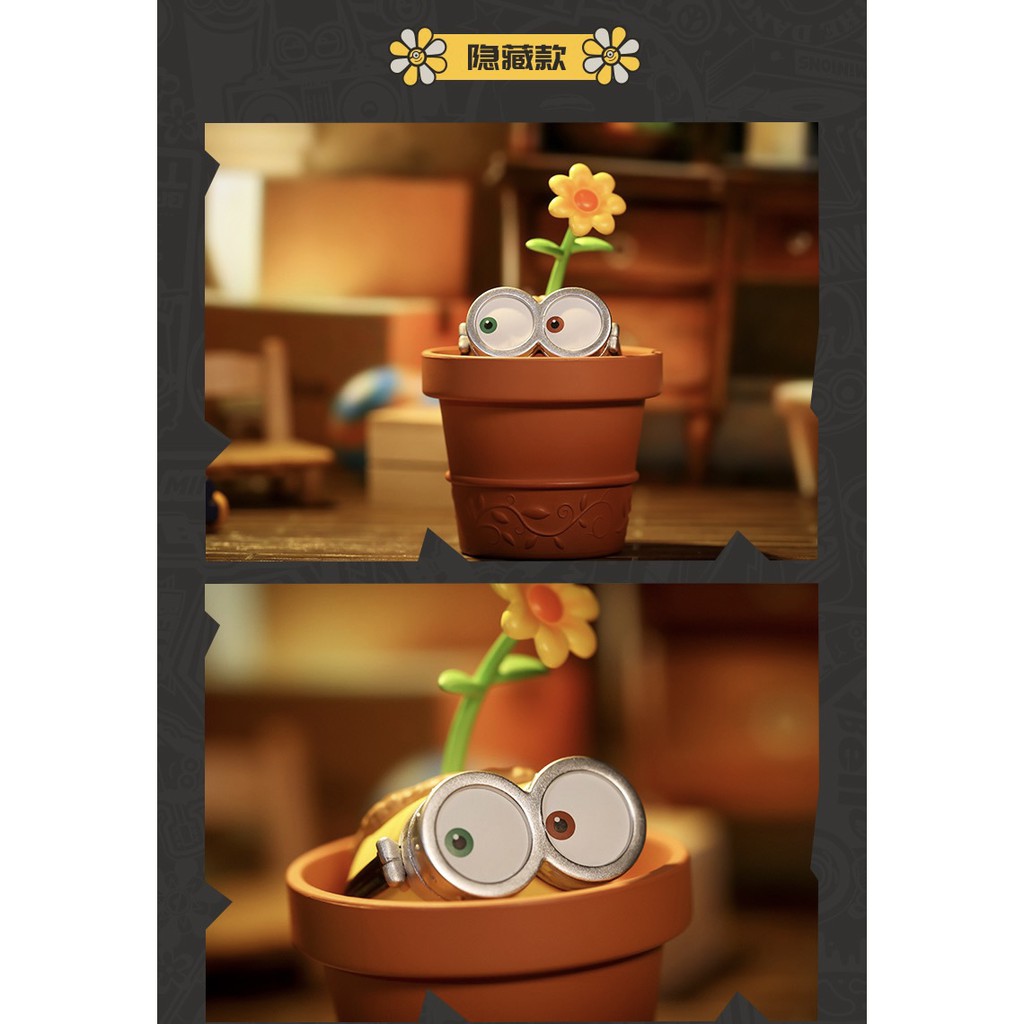 Mô Hình Nhân Vật Minions Mắt To 2 Series Dễ Thương