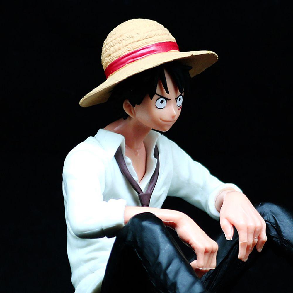 Mô Hình Nhân Vật Luffy Mặc Áo Sơ Mi Đáng Yêu