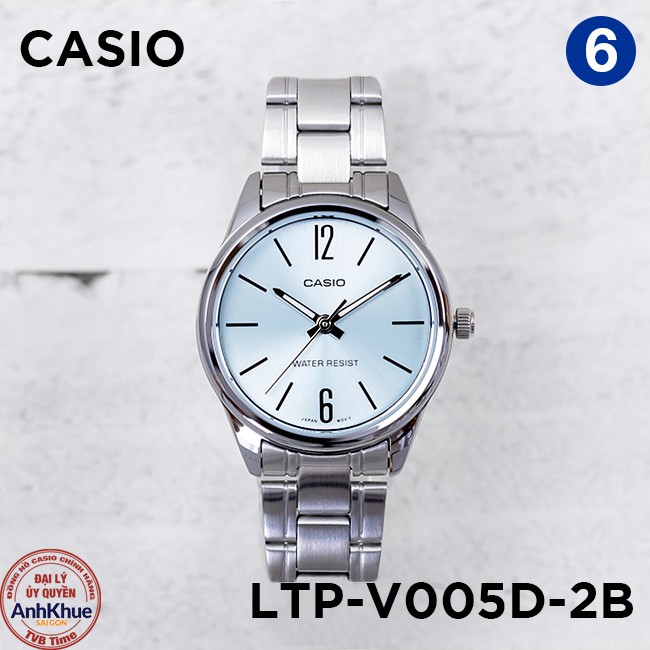 Đồng hồ nữ dây kim loại Casio Standard chính hãng Anh Khuê LTP-V005 Series