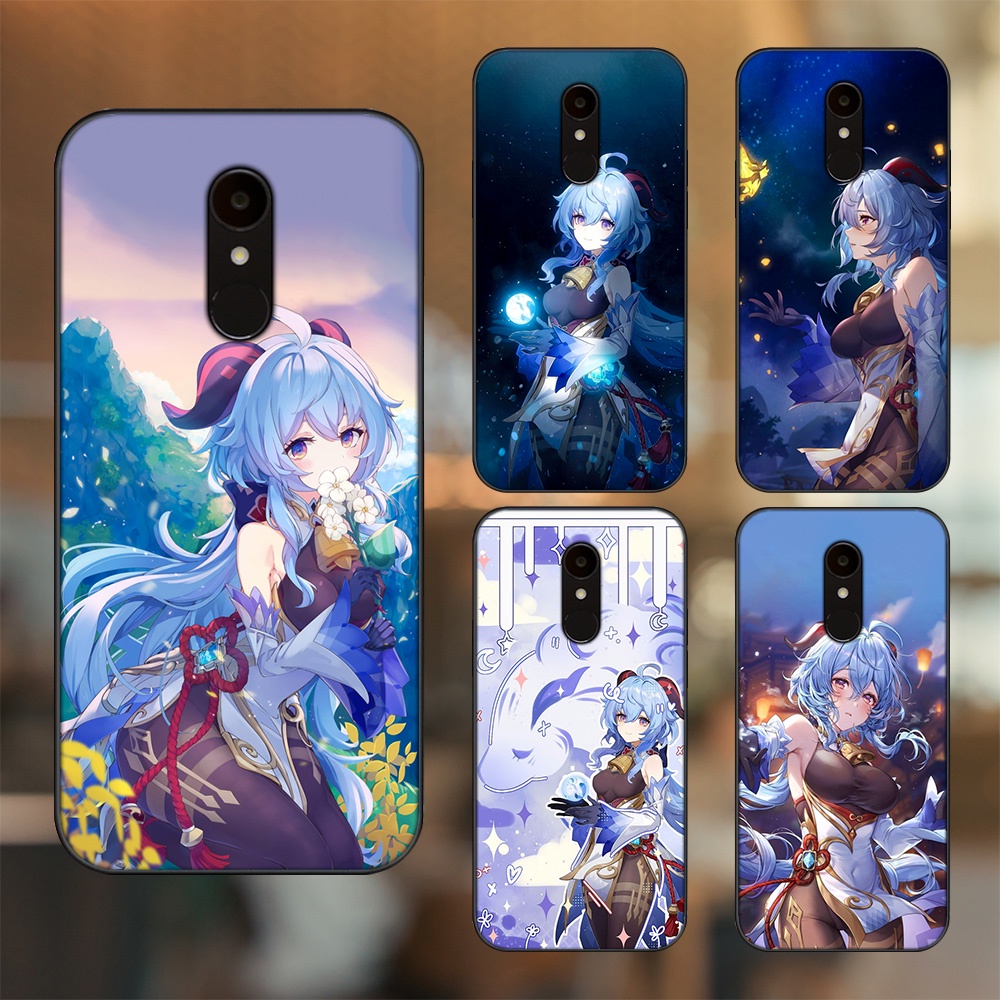 Ốp lưng Xiaomi Redmi 5 viền đen in hình Ganyu Genshin Impact