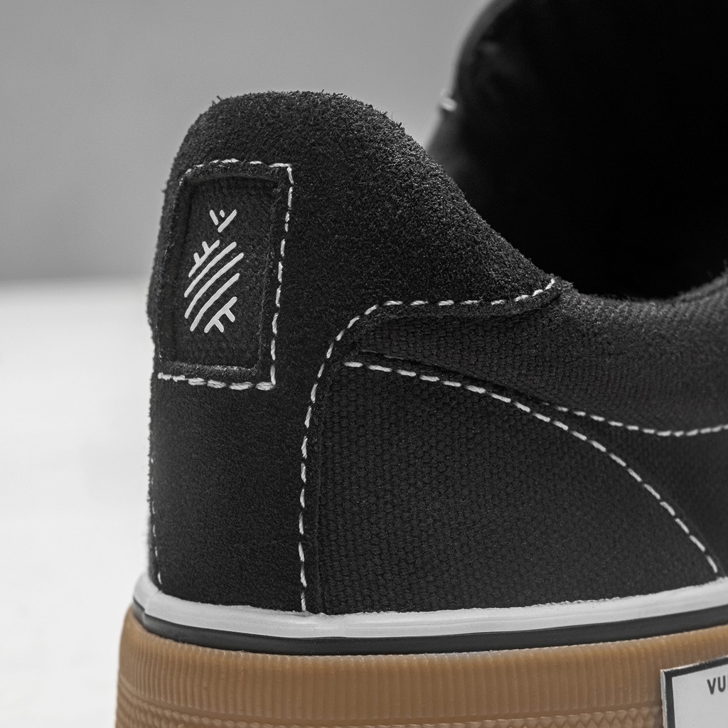 GIÀY SNEAAKER ANANAS LOW TOP - BLACK/GUM UY TÍN.