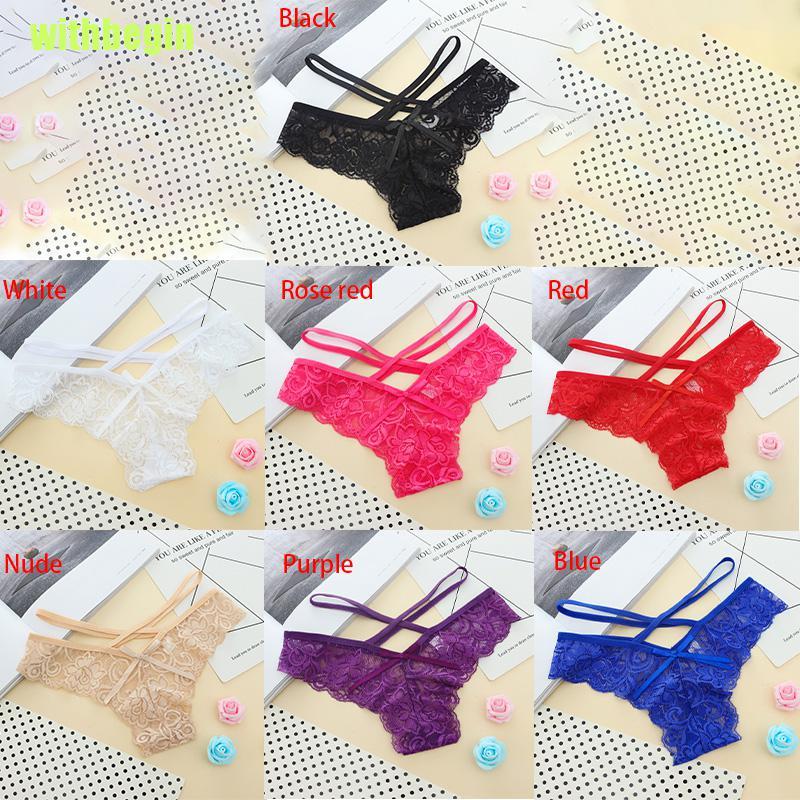Quần Lót Lọt Khe Phối Ren Quyến Rũ Dành Cho Nữ