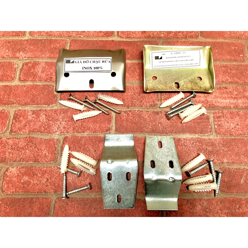 Giá đỡ chậu rửa mặt loại bản dày, móc treo chậu Lavabo