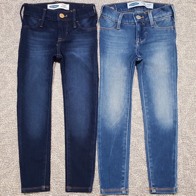 Quần Jeans thun bé gái