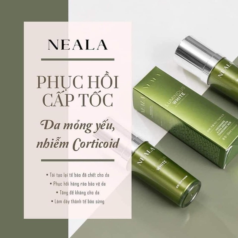 Tế Bào Gốc Tuỷ Xương Luminous White Neala 35ml Chính Hãng