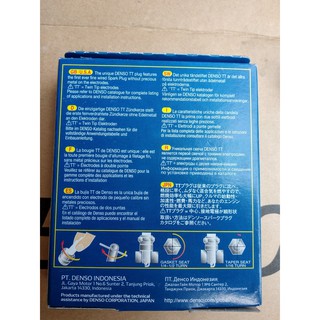 BUGI DENSO CHÍNH HÃNG K20TT (Bộ 4 Bugi)