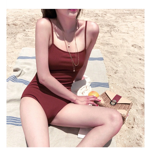 [BKN377] <HÀN> BODYSUIT ĐỎ VẢI GÂN KIỂU HÀN | BigBuy360 - bigbuy360.vn