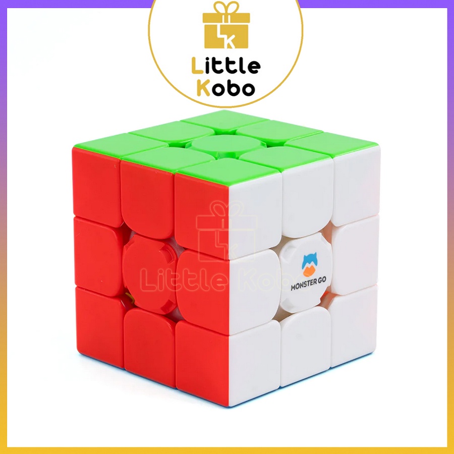 Rubik 3x3 Gan Monster Go AI Bluetooth Smart Cube Rubic Điện Tử Có Nam Châm Đồ Chơi Trí Tuệ Trẻ Em Tư Duy