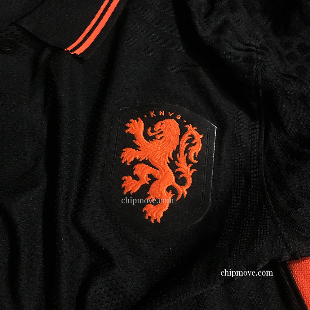 Áo bóng đá Hà Lan đen 2020 sân khách Thái cao cấp