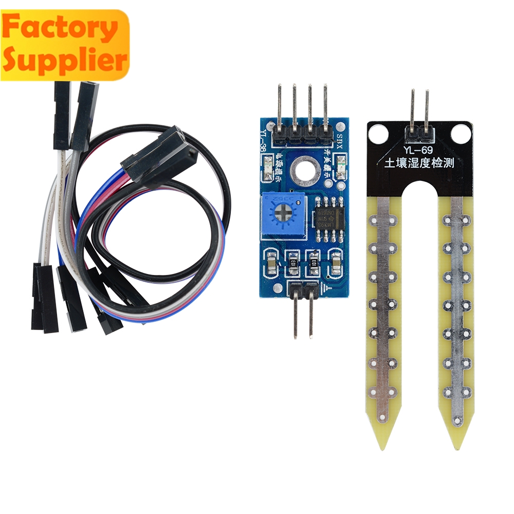 Mô Đun Cảm Biến Độ Ẩm Của Đất Cho Arduino 3.3v-5v