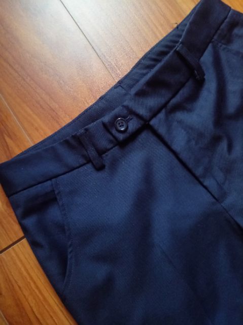 Set áo vest nữ, chân váy, quần công sở xanh đen