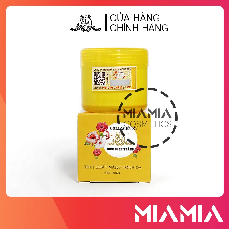 Siêu Kích Trắng Collagen X3 kích trắng da toàn thân, nâng tone body chính hãng Mỹ Phẩm Đông Anh