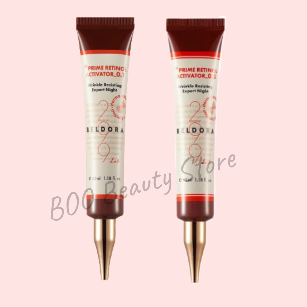 Kem Dưỡng Retinol Xóa Nếp Nhăn, Căng Bóng Da Beldora 299 Prime Retinol Activator 35ml