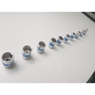 Đầu típ GERMANY 1/4" NGẮN LỤC GIÁC (Đầu khẩu lục giác- Dài 25mm)