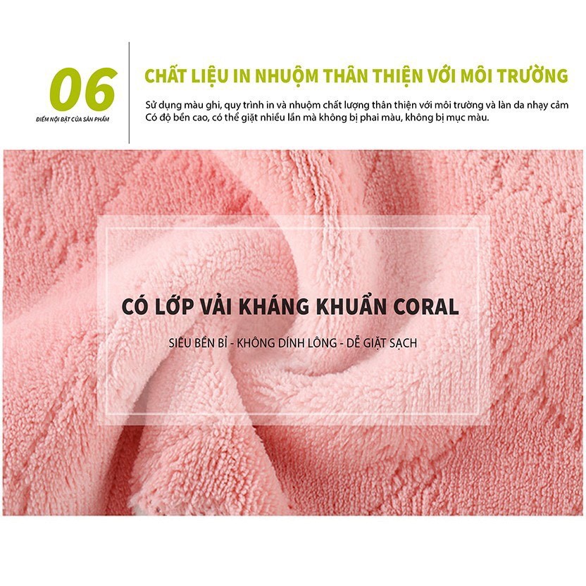 Khăn lau bếp đa năng 2 mặt siêu thấm hút cực tốt 27x16cm | BigBuy360 - bigbuy360.vn